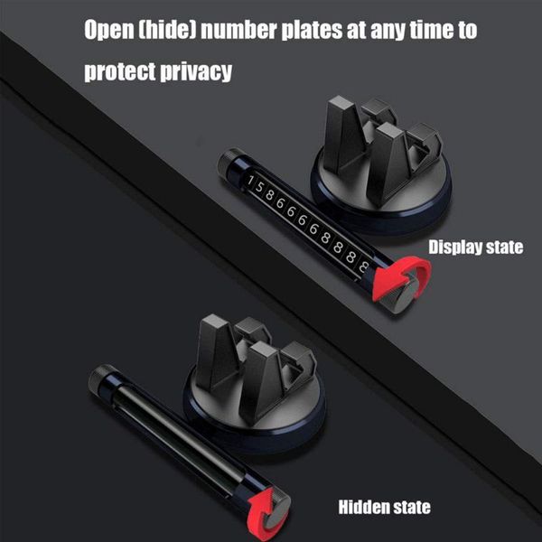 luminous temporary ssign rotate hidden moving car mobile phone number plate universal car phone holder 
luminous temporary ssign rotate hidden moving car mobile phone number plate universal car phone holder
