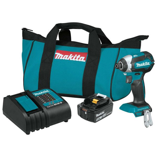 Makita xdt131 18 volt 1 4 inch 3 0ah lxt bru hle cordle impact driver kit
Makita xdt131 18 volt 1 4 inch 3 0ah lxt bru hle cordle impact driver kit