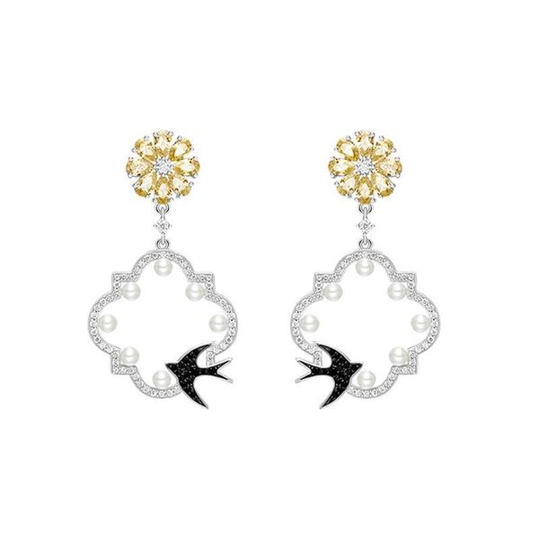 garden series new earrings female fashion temperament pure silver marigold window pearl swallow earrings wholesale, Golden;silver
garden series new earrings female fashion temperament pure silver marigold window pearl swallow earrings wholesale, Golden;silver