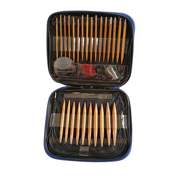 13 pairs knitting needles set carbonized bamboo interchangeable circular weaving sewing tools crochet hooks for yarn needle, Black
13 pairs knitting needles set carbonized bamboo interchangeable circular weaving sewing tools crochet hooks for yarn needle, Black