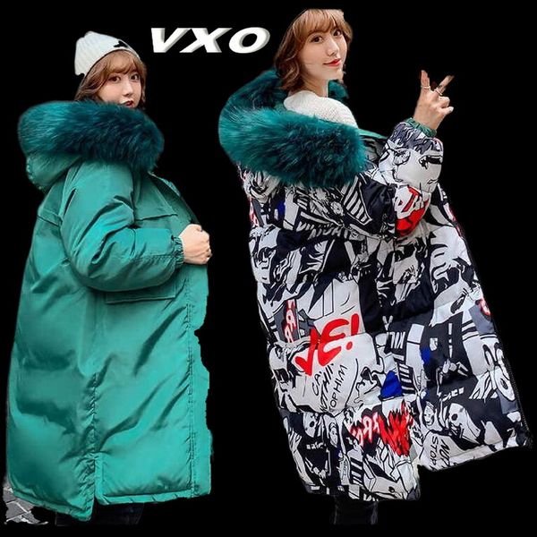 2020 two sides wear women parkas winter jackets coats faux fur hooded casual long parkas cotton wadded ladies overcoat, Black
2020 two sides wear women parkas winter jackets coats faux fur hooded casual long parkas cotton wadded ladies overcoat, Black