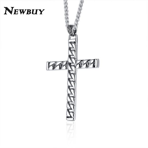 newbuy silver color stainless steel cross pendant necklace for men anniversary gifts prayer jewelry
newbuy silver color stainless steel cross pendant necklace for men anniversary gifts prayer jewelry
