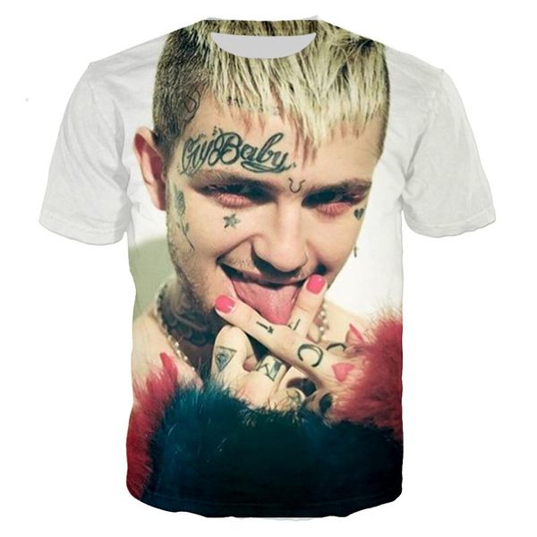 lil peep 3d print summer men's t-shirt hiphop rock t-shirt camiseta hombre men's casual breathable harajuku, White;black
lil peep 3d print summer men's t-shirt hiphop rock t-shirt camiseta hombre men's casual breathable harajuku, White;black