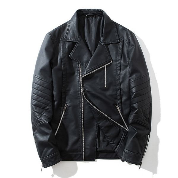 mens leather jackets men's spring autumn fashion lapel leather jacket black pu jacket motorcycle coat male outerwear 5xl
mens leather jackets men's spring autumn fashion lapel leather jacket black pu jacket motorcycle coat male outerwear 5xl