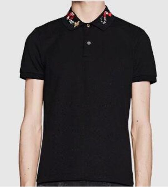 king snake bee collar men casual polo shirt italy fashion short sleeve man solid polos cotton brand business shirts black white m-xxxl, White;black
king snake bee collar men casual polo shirt italy fashion short sleeve man solid polos cotton brand business shirts black white m-xxxl, White;black