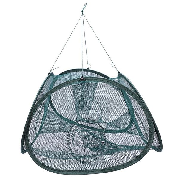 5 holes automatic fishing net shrimp cage nylon foldable crab fish trap cast net cast folding fishing network
5 holes automatic fishing net shrimp cage nylon foldable crab fish trap cast net cast folding fishing network