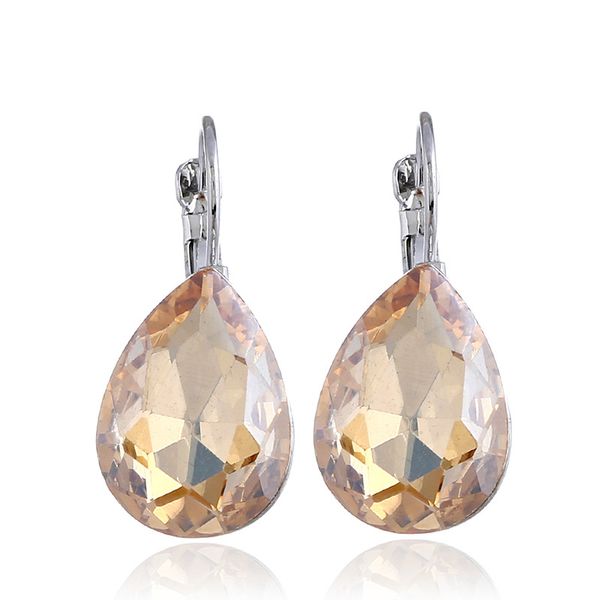 fashionable delicate austrian water drop crystal earrings korean edition simple individual women's earrings jewelry earrings, Golden
fashionable delicate austrian water drop crystal earrings korean edition simple individual women's earrings jewelry earrings, Golden