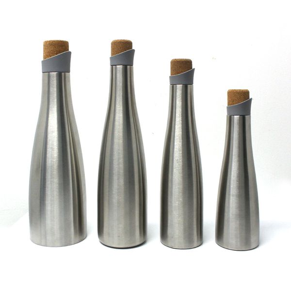 wholesale 18/8 stainless steel vacuum blank wine bottle with craetive cork screw lid logo customizable
wholesale 18/8 stainless steel vacuum blank wine bottle with craetive cork screw lid logo customizable