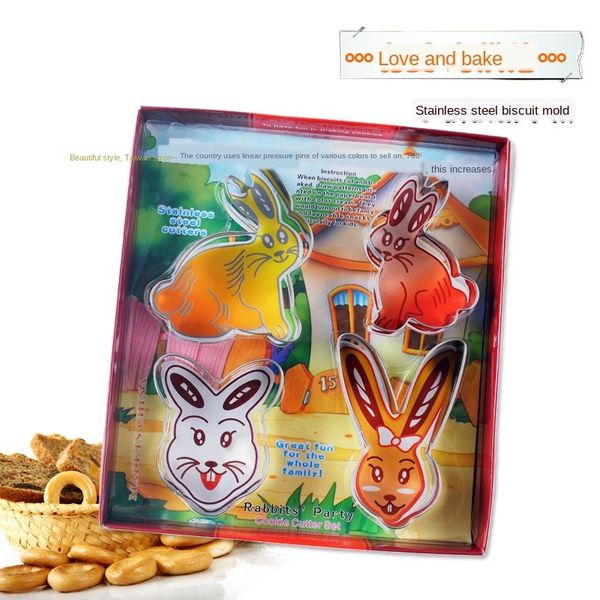 набор прессформы печенья нержавеющей стали прессформы выпечки торта серии кролика
набор прессформы печенья нержавеющей стали прессформы выпечки торта серии кролика