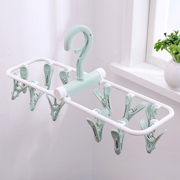 12 clip folding drying rack underwear socks clip multi-functional clothes rack dropshipping l*5 laundry storage organization
12 clip folding drying rack underwear socks clip multi-functional clothes rack dropshipping l*5 laundry storage organization