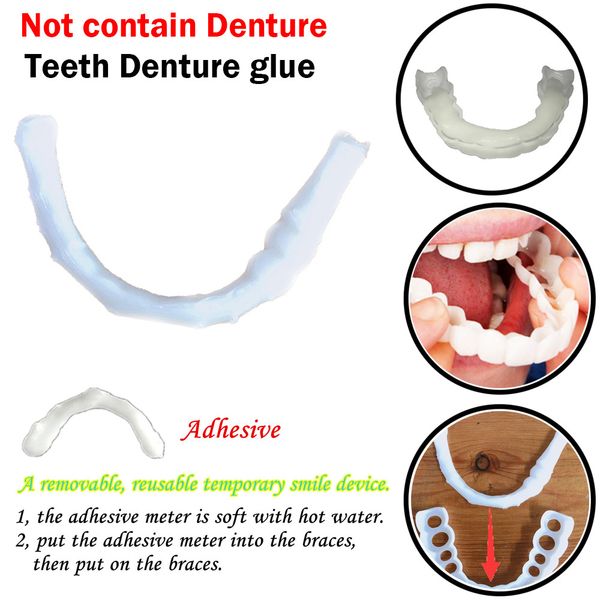 1pc new denture adhesives glue 1/2 pc temporary smile comfort fit cosmetic teeth denture glue, Red;pink
1pc new denture adhesives glue 1/2 pc temporary smile comfort fit cosmetic teeth denture glue, Red;pink