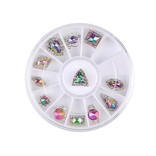 nail crystal colorful clear geometry shape acrylic alloy glitter rhinestone manicure wheel 3d nail art decoration, Silver;gold
nail crystal colorful clear geometry shape acrylic alloy glitter rhinestone manicure wheel 3d nail art decoration, Silver;gold