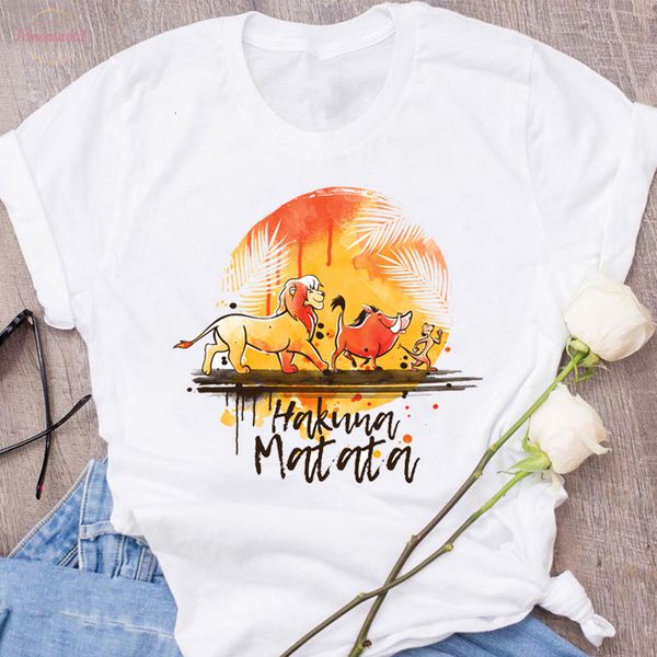 fashion t shirt harajuku matata print women clothes summer short sleeve tshirt ullzang 90s cute tshirt, White
fashion t shirt harajuku matata print women clothes summer short sleeve tshirt ullzang 90s cute tshirt, White