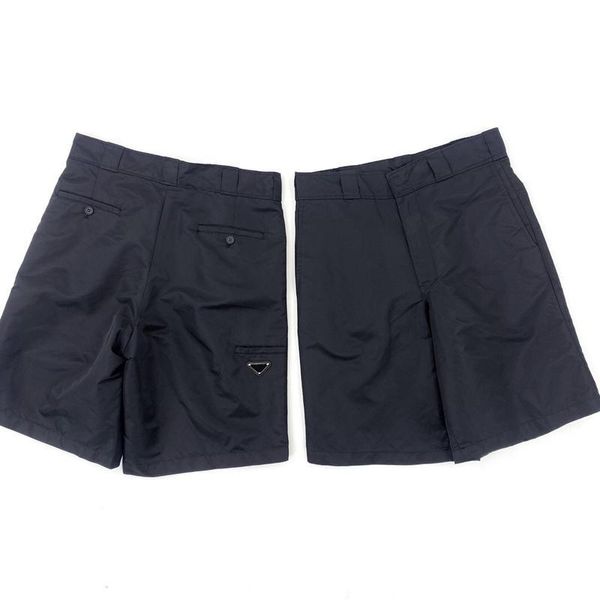 nylon black shorts metallic triangle logo waterproof pants men women casual beach street fashion street hip hop zipper cool hfhlkz047, White;black 
nylon black shorts metallic triangle logo waterproof pants men women casual beach street fashion street hip hop zipper cool hfhlkz047, White;black