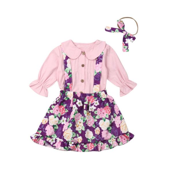 Baby Clothes 2019 Toddler Baby Girl Long Sleeve Tops Shirt +Floral Bib Dress 2pcs Outfit Set
Baby Clothes 2019 Toddler Baby Girl Long Sleeve Tops Shirt +Floral Bib Dress 2pcs Outfit Set