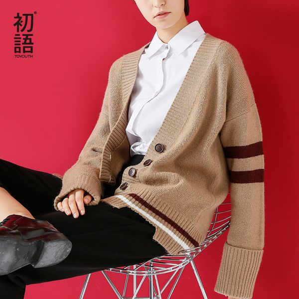 toyouth striped color block v neck long sleeve sweters women 2019 knitted cardigan feminino pull femme women striped sweater, White
toyouth striped color block v neck long sleeve sweters women 2019 knitted cardigan feminino pull femme women striped sweater, White