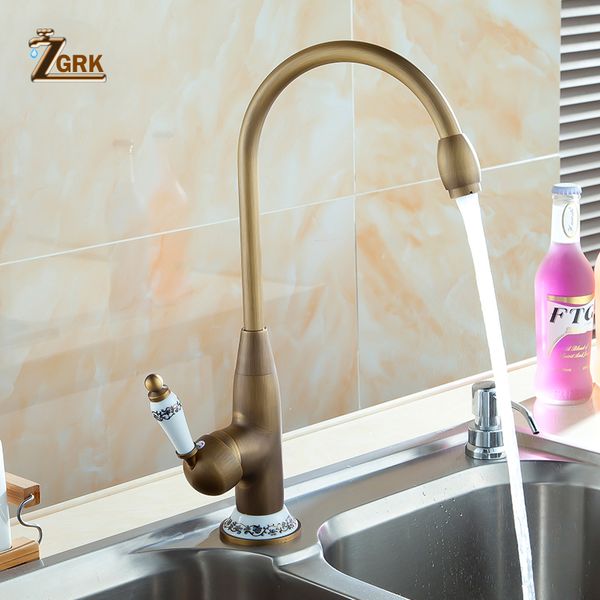 zgrk 360 swivel stream spout antique copper brass finish deck mounted tap kitchen sink faucet cold mixer taps slt058
zgrk 360 swivel stream spout antique copper brass finish deck mounted tap kitchen sink faucet cold mixer taps slt058