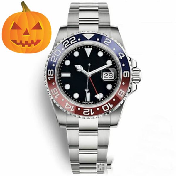 luxury mens watches gmt ii luxury watch quality men watch 2813 automatic mechanical movement watch 50 meters sapphire waterproof wristwatch, Slivery;brown
luxury mens watches gmt ii luxury watch quality men watch 2813 automatic mechanical movement watch 50 meters sapphire waterproof wristwatch, Slivery;brown