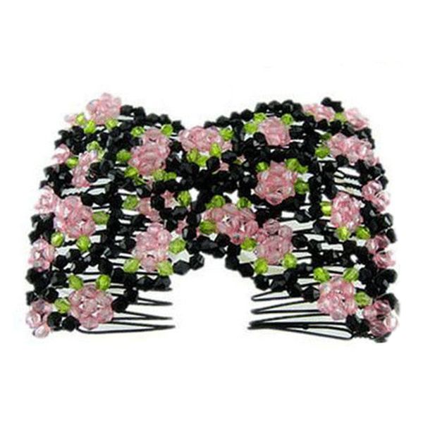 hair clip comb magic changeable elasticity beads hairpins fabala stretchy, Golden;white
hair clip comb magic changeable elasticity beads hairpins fabala stretchy, Golden;white