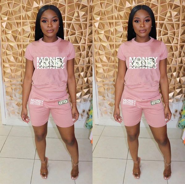 womens summer dollar print 2pcs suits crew neck short sleeve pullover feamle tracksuits fashion casual clothing, Gray
womens summer dollar print 2pcs suits crew neck short sleeve pullover feamle tracksuits fashion casual clothing, Gray