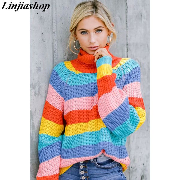 fashion knitted sweater women autumn winter turtleneck long sleeve pullovers female blended fabric patchwork sweaters, White;black
fashion knitted sweater women autumn winter turtleneck long sleeve pullovers female blended fabric patchwork sweaters, White;black