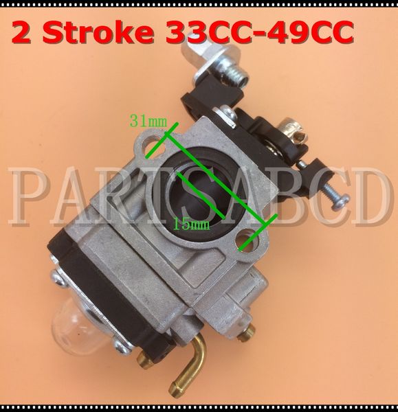carburetor carb 15mm per minimoto decespugliatore tagliasiepe 33 40cc 43cc 47cc 49cc 50cc 2 storke gas scooter pocket mini bike
carburetor carb 15mm per minimoto decespugliatore tagliasiepe 33 40cc 43cc 47cc 49cc 50cc 2 storke gas scooter pocket mini bike