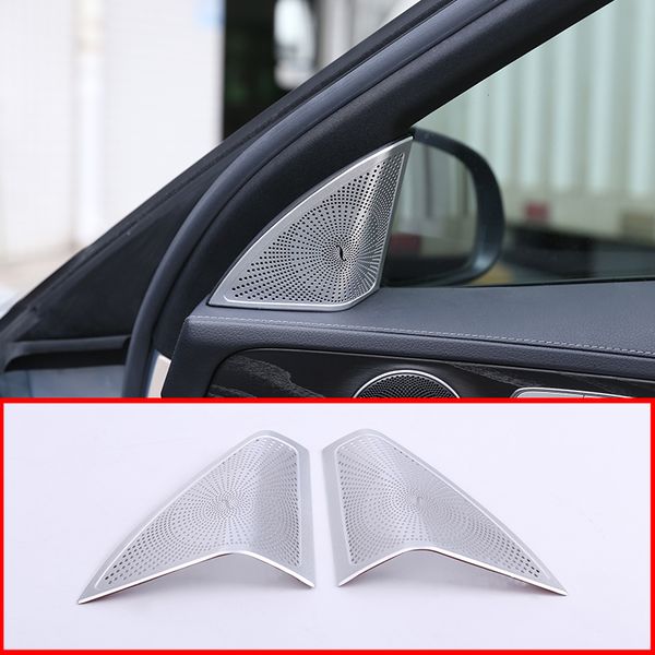 car accessories aluminum alloy speaker horn cover decoration for c class w205 c180 c200 2015 - 2019
car accessories aluminum alloy speaker horn cover decoration for c class w205 c180 c200 2015 - 2019