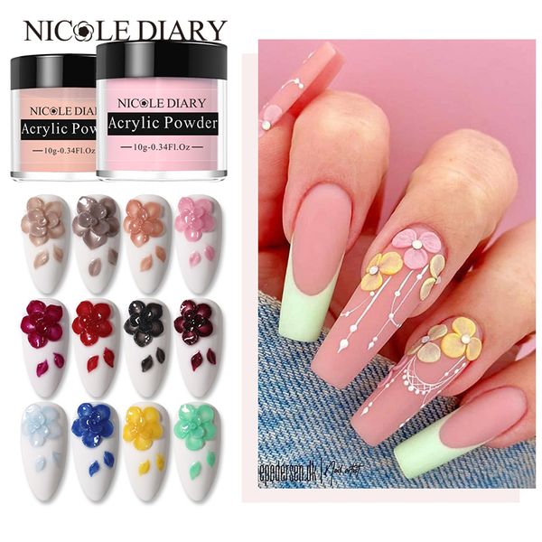 nicole diary 3 in1 acrylic carved powder nail dip glitter dust extension form flower pigment builder 3d nail tips decoration, Silver;gold
nicole diary 3 in1 acrylic carved powder nail dip glitter dust extension form flower pigment builder 3d nail tips decoration, Silver;gold