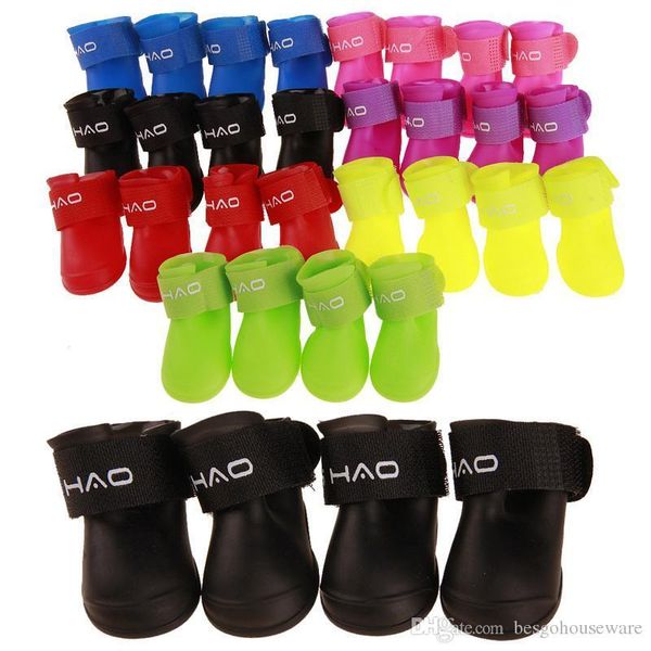 8 colors 4pcs set s pet rain boots outdoor non-slip durable rain shoes small dog large dog waterproof protective rain boot bc bh0982
8 colors 4pcs set s pet rain boots outdoor non-slip durable rain shoes small dog large dog waterproof protective rain boot bc bh0982