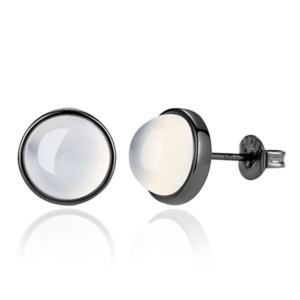 925 sterling silver fashion opal gem ladies stud earrings women girls jewelry wholesale gift black gold plated g70, Golden;silver
925 sterling silver fashion opal gem ladies stud earrings women girls jewelry wholesale gift black gold plated g70, Golden;silver