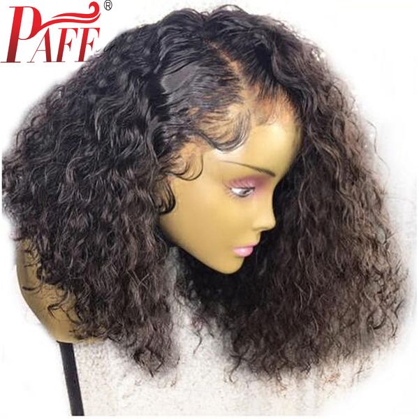 paff short curly lace front human hair wig bob brazilian remy hair wig with natural baby hair pre pluked, Black;brown
paff short curly lace front human hair wig bob brazilian remy hair wig with natural baby hair pre pluked, Black;brown