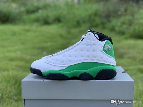 2020 authentic air 13 lucky green man basketball shoes white black 3m reflective real carbon fiber sneakers with original box
2020 authentic air 13 lucky green man basketball shoes white black 3m reflective real carbon fiber sneakers with original box