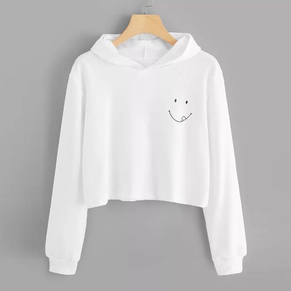 womens sweatshirt hoodies autumn smile face kawaii printed long sleeve hooded jumper casual pullover tracksuit moletom new, Black
womens sweatshirt hoodies autumn smile face kawaii printed long sleeve hooded jumper casual pullover tracksuit moletom new, Black