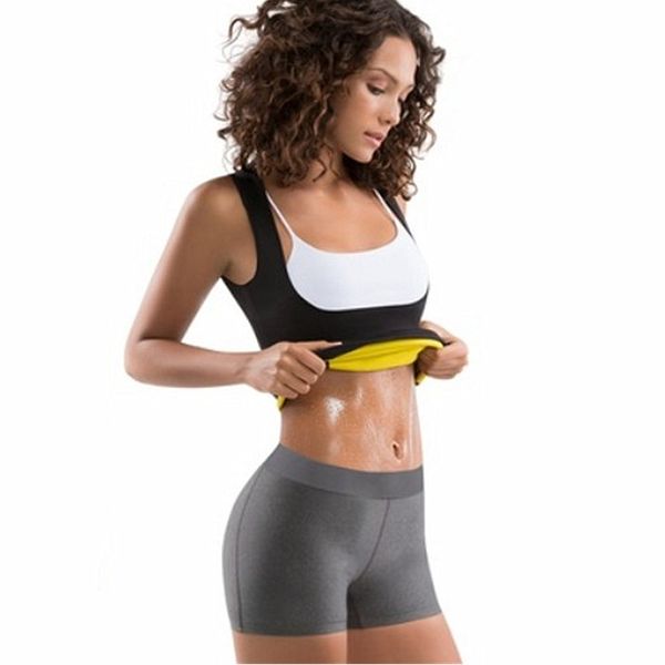 new women reducing sauna vest slimming shirt neoprene tummy control waist trainer shaping body slimming shapers fat burning, Black;white
new women reducing sauna vest slimming shirt neoprene tummy control waist trainer shaping body slimming shapers fat burning, Black;white