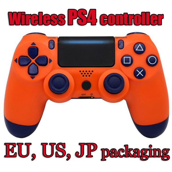50pcs eu сша jp пакет беспроводной bluetooth контроллер для ps4 vibration joystick gamepad игры для sony play station с retail box dhl
50pcs eu сша jp пакет беспроводной bluetooth контроллер для ps4 vibration joystick gamepad игры для sony play station с retail box dhl