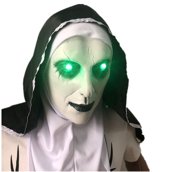 halloween party mask for horror full face mask scare hell baron horror movie nun horror nun halloween wig mask jj19922, Golden;white
halloween party mask for horror full face mask scare hell baron horror movie nun horror nun halloween wig mask jj19922, Golden;white