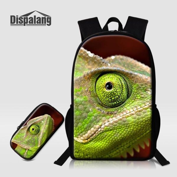 dispalang animal lizard print school backpack for boys chameleon pencil case children's 16 inch large schoolbag for kids bookbag
dispalang animal lizard print school backpack for boys chameleon pencil case children's 16 inch large schoolbag for kids bookbag