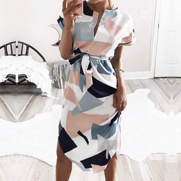 summer dress 2019 women boho style geometric print beach dress elegant party dresses with belt vestidos de fiesta plus size xxxl, Black;gray
summer dress 2019 women boho style geometric print beach dress elegant party dresses with belt vestidos de fiesta plus size xxxl, Black;gray
