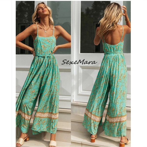 plus size 2020 summer women jumpsuits print casual bohemian beach jumpsuit women, Black;white
plus size 2020 summer women jumpsuits print casual bohemian beach jumpsuit women, Black;white