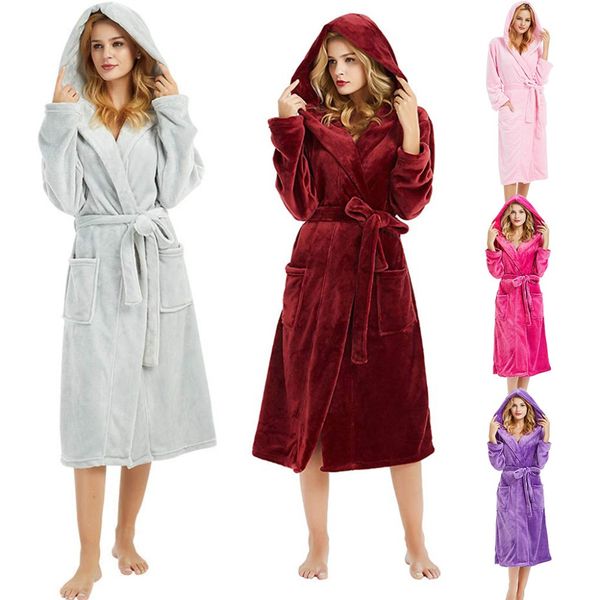 robe winter velvet warm hooded women bathrobe cartoon sashes cloak thick medium-long soft night dress female 2018 nightgown, Black;red
robe winter velvet warm hooded women bathrobe cartoon sashes cloak thick medium-long soft night dress female 2018 nightgown, Black;red