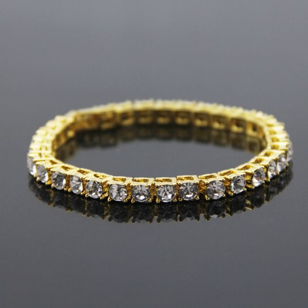 hip hop diamond bracelet gold plated bling bling 1 row iced out cz bracelets fashion, Black
hip hop diamond bracelet gold plated bling bling 1 row iced out cz bracelets fashion, Black