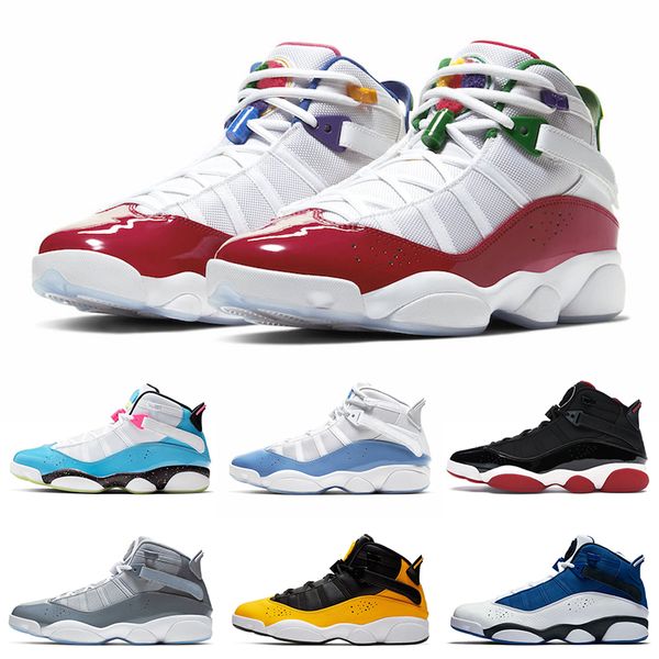 6 кольца мужских ботинок баскетбола unc голубого fury concord многоцветного space jam 6s женщин мужчины тренеры спортивных кроссовки 36-47
6 кольца мужских ботинок баскетбола unc голубого fury concord многоцветного space jam 6s женщин мужчины тренеры спортивных кроссовки 36-47
