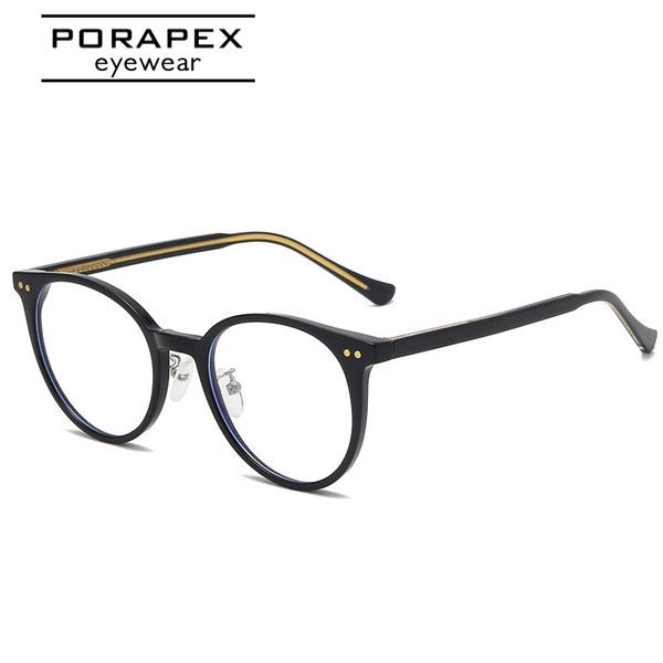 porapex round glasses acetate glasses frame women prescription computer eyeglasses frames 2020 lady stylish eyewear high quality, White;black
porapex round glasses acetate glasses frame women prescription computer eyeglasses frames 2020 lady stylish eyewear high quality, White;black