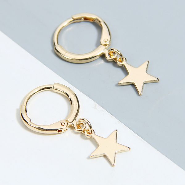 european fashion star earring fit women party jewelry trendy hoop earrings minimalist bijoux femme, Golden
european fashion star earring fit women party jewelry trendy hoop earrings minimalist bijoux femme, Golden