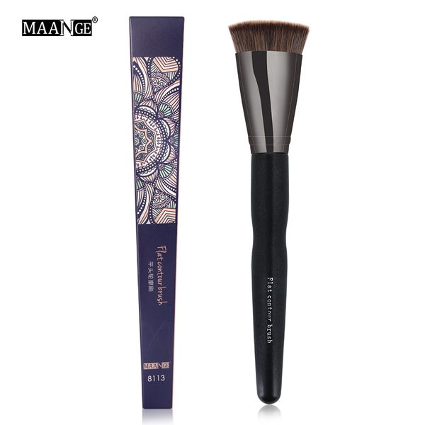 maange 1 pcs flat contour blending brush multifunctional highlight powder foundation makeup brushes soft cosmetics beauty tools 
maange 1 pcs flat contour blending brush multifunctional highlight powder foundation makeup brushes soft cosmetics beauty tools