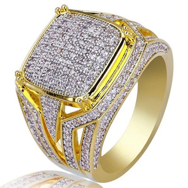 Hip Hop Jewelry Diamond Ring Mens Luxury Designer Rings Micro Pave CZ Iced Out Bling Big Square Finger Ring Gold Plated Wedding Accessories
Hip Hop Jewelry Diamond Ring Mens Luxury Designer Rings Micro Pave CZ Iced Out Bling Big Square Finger Ring Gold Plated Wedding Accessories