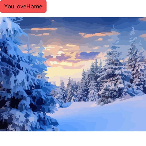 paint by number canvas painting kits winter landscape unframe diy handmade gift oil painting by numbers tree decoration
paint by number canvas painting kits winter landscape unframe diy handmade gift oil painting by numbers tree decoration