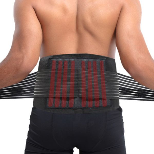flyspo 1pcs lumbar support waist pain back supporting brace for fitness weightlifting belts sports safety corrector, Black;gray
flyspo 1pcs lumbar support waist pain back supporting brace for fitness weightlifting belts sports safety corrector, Black;gray