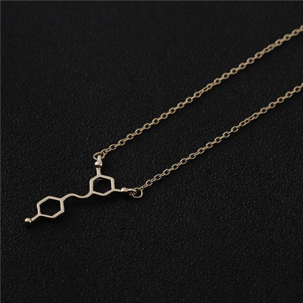 10pcs resveratrol red wine molecule necklace hormone chemical structure dopamine molecular chemistry geometric necklaces, Silver
10pcs resveratrol red wine molecule necklace hormone chemical structure dopamine molecular chemistry geometric necklaces, Silver