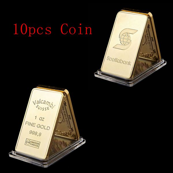 10pcs vintage switzerland valcambi suisse scotiabank gold bullion one 1oz fine gold 999 essayeur fondeur
10pcs vintage switzerland valcambi suisse scotiabank gold bullion one 1oz fine gold 999 essayeur fondeur